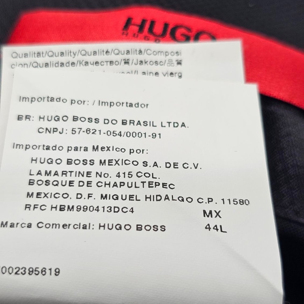 Hugo Boss Men's Two-Button Tuxedo Dinner Jacket Black Size 44L Virgin Wool - Picture 9 of 13